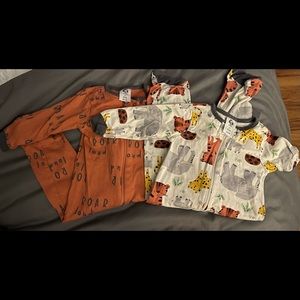 Long sleeve, footy sleeper one piece. Size 3-6 months. Never worn.